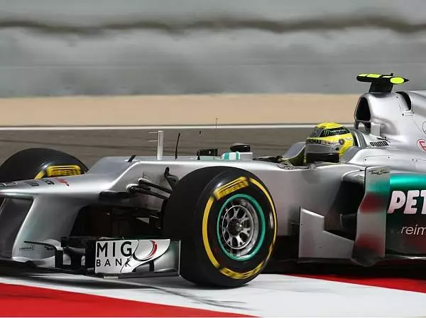 Nico Rosberg Foto zur News: Abschlusstraining in Bahrain: Rosberg wieder Pole-Favorit