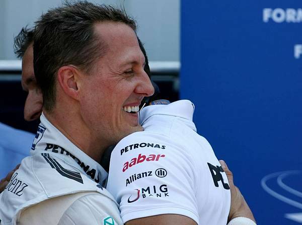 Foto zur News: Schumacher nach Bestzeit: "Ein schönes Gefühl"