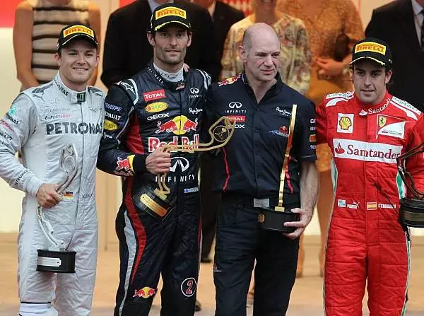 Foto zur News: Prozession in Monaco: Webber gewinnt vor Rosberg