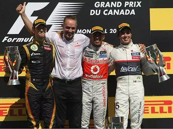 Foto zur News: Hamilton gewinnt Taktik-Thriller in Montreal