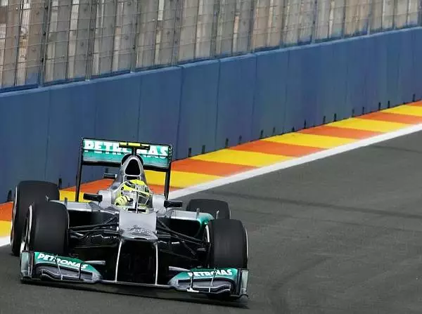 Nico Rosberg Foto zur News: Haug: "Ich glaube, wir haben eine vernünftige Basis"