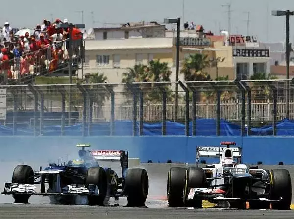 Kamui Kobayashi, Bruno Senna Foto zur News: Senna: "Ohne Kobayashi wäre Podest möglich gewesen"