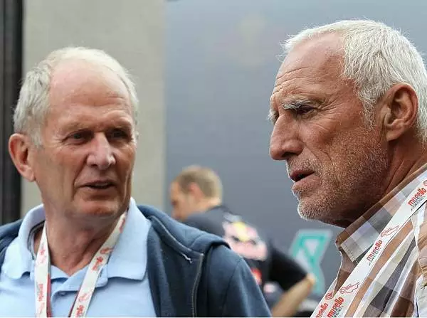 Helmut Marko und Dietrich Mateschitz Foto zur News: Marko: Wenn mir Whitmarsh Guten Tag wünscht...