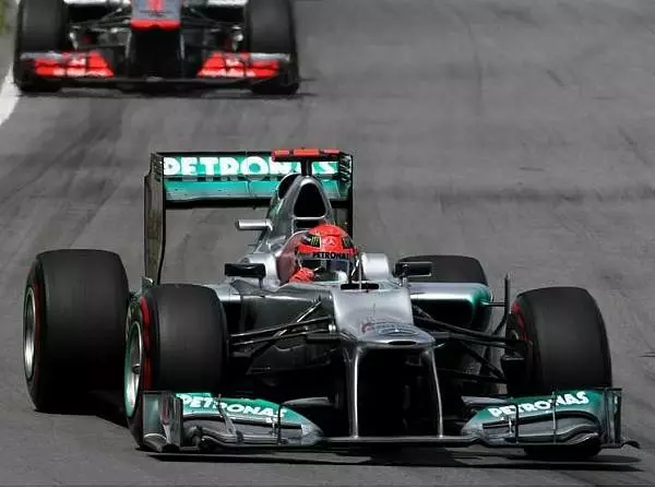 Michael Schumacher Foto zur News: Mercedes startet hoch motiviert ins Heimrennen