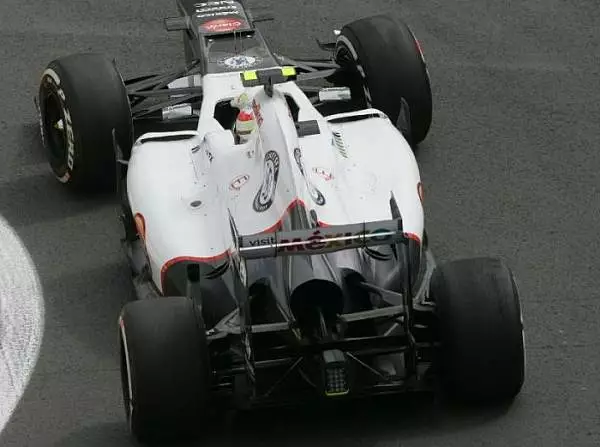 Foto zur News: Sauber-Piloten: "Haben keinen Reifenvorteil"