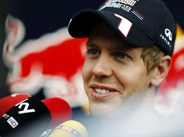 Sebastian Vettel Foto zur News: Vettel: "Abwarten"