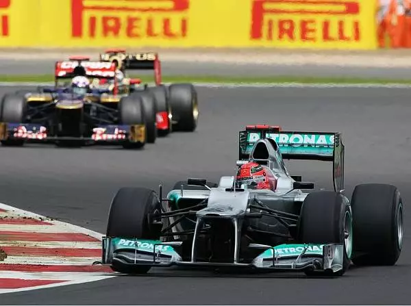 Foto zur News: Mercedes möchte in Hockenheim aufs Podium fahren