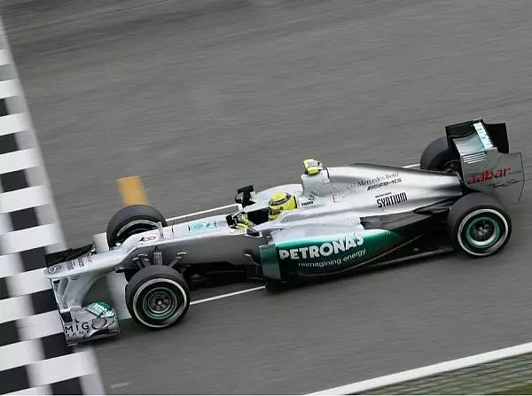 Nico Rosberg Foto zur News: Zuversicht bei Silber: Rosberg will in die Top 5