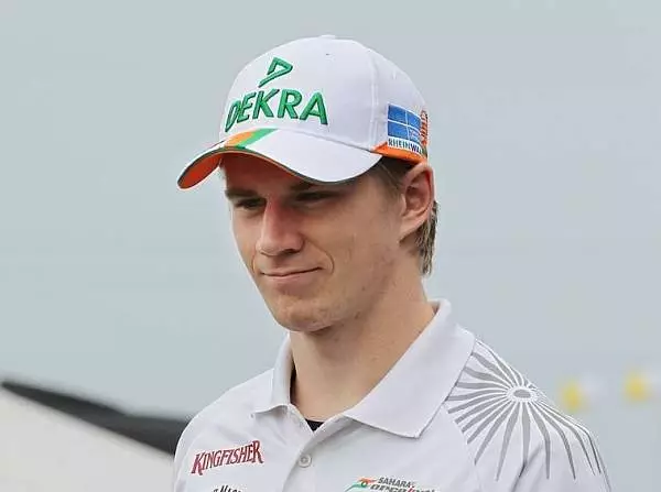 Nico Hülkenberg Foto zur News: Hülkenberg: "Problematisch selbst mit Vollregenreifen"