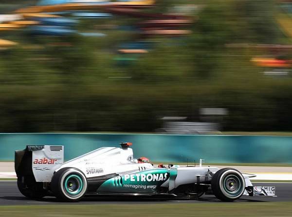 Foto zur News: Schumacher: "Maldonado hat mir die Runde zerstört"