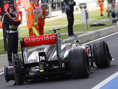 Foto zur News: Mercedes voran: Bestzeit für Rosberg in Silverstone