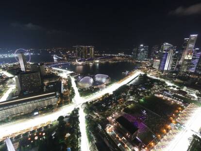 Foto zur News: Pirelli und der Druck: In Singapur alles im grünen Bereich?