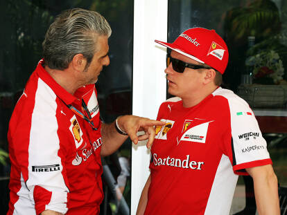 Foto zur News: Räikkönen lobt Ferrari: "Gesamtpaket einfach besser als 2014"