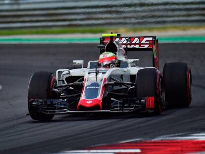 Foto zur News: Die Bremsen bereiten Haas auch in Ungarn Schwierigkeiten