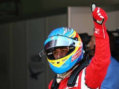 Foto zur News: "Fast perfekte Runde": Alonso voll mit Adrenalin