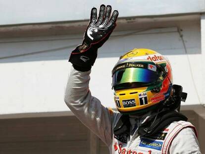 Foto zur News: 150. Pole-Position für McLaren: Hamilton souverän