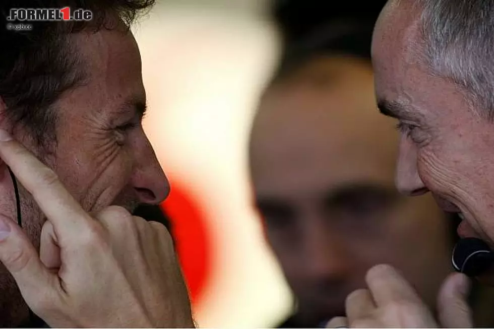 Foto zur News: Jenson Button und Martin Whitmarsh