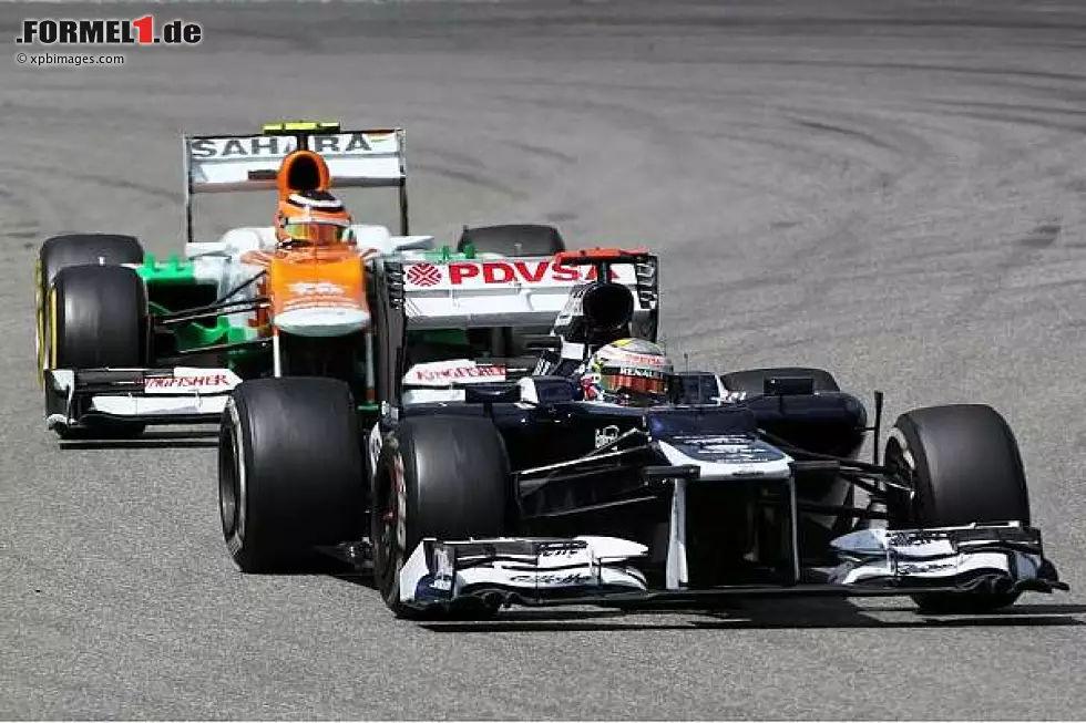Pastor Maldonado, Nico Hülkenberg Foto zur News: Pastor Maldonado, Nico Hülkenberg