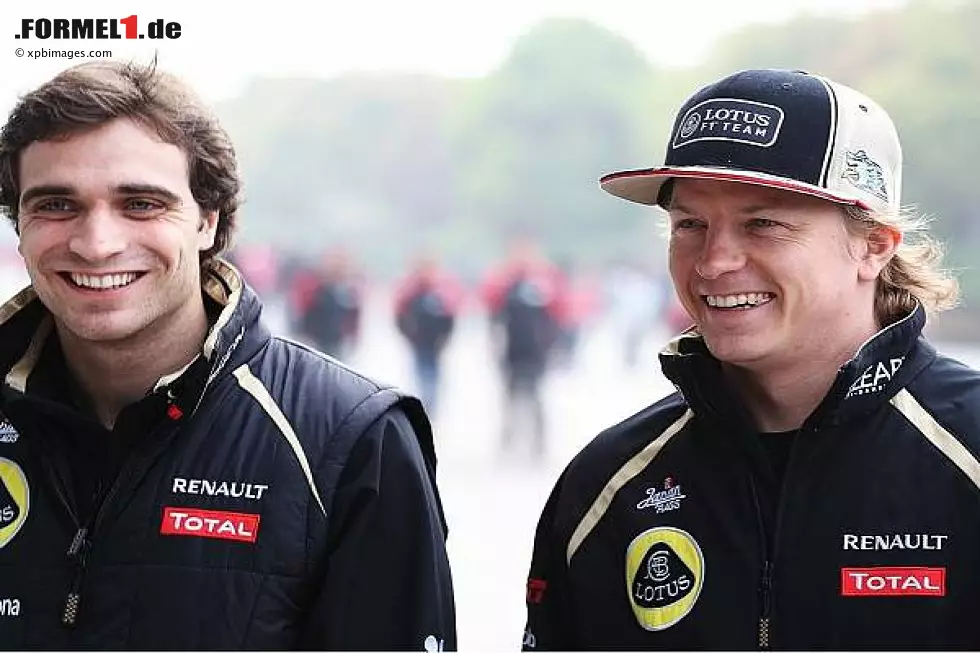 Foto zur News: Jerome D&#039;Ambrosio, Kimi Räikkönen