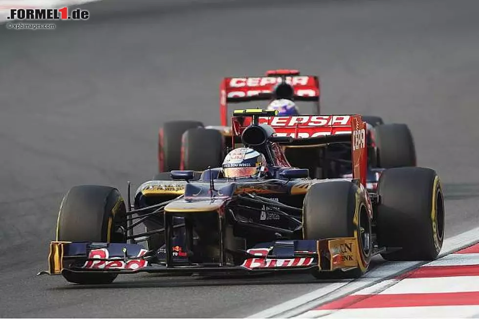 Foto zur News: Daniel Ricciardo und Jean-Eric Vergne