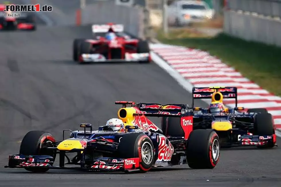 Foto zur News: Sebastian Vettel, Mark Webber