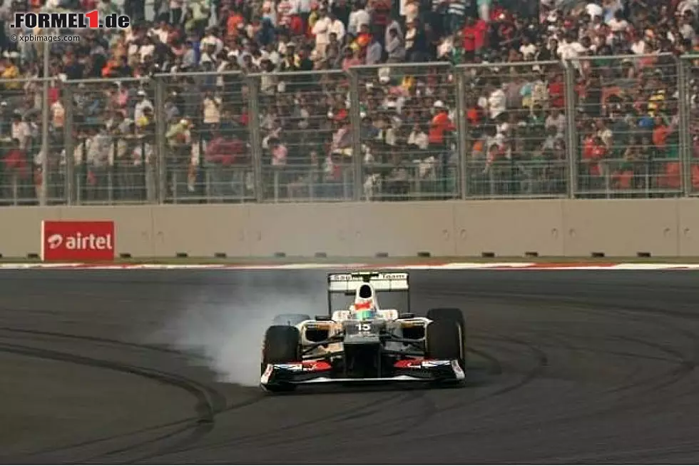 Foto zur News: Jean-Eric Vergne, Sergio Perez