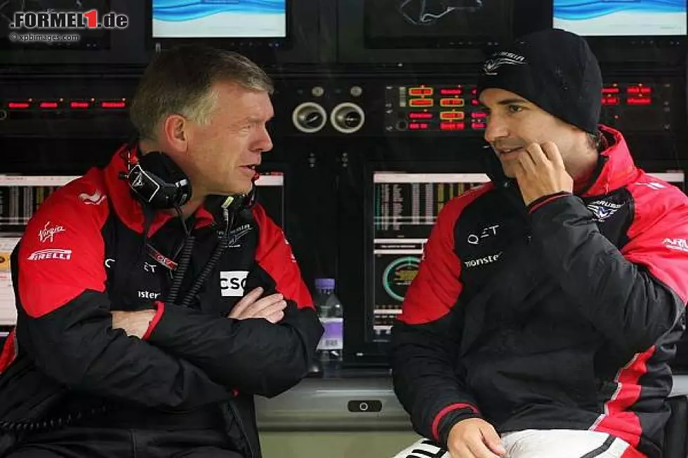 Foto zur News: Andy Webb und Timo Glock