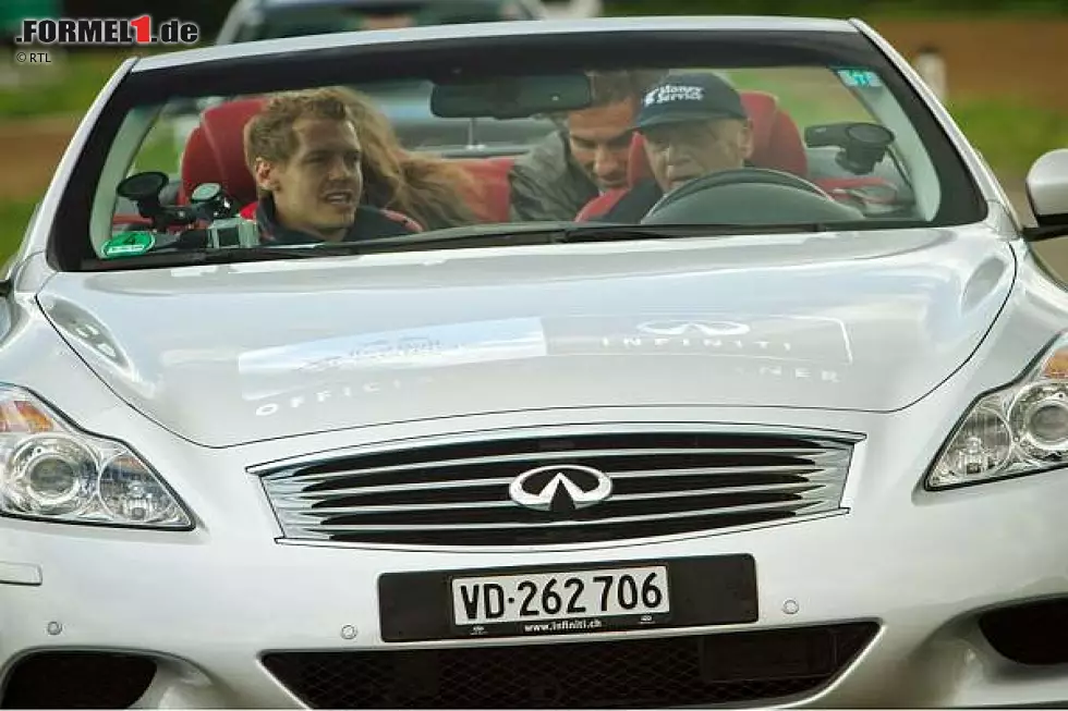 Foto zur News: Sebastian Vettel und Niki Lauda