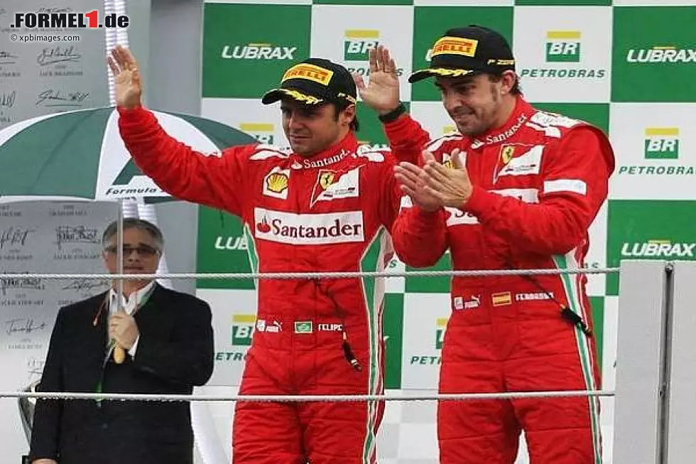 Foto zur News: Fernando Alonso, Felipe Massa
