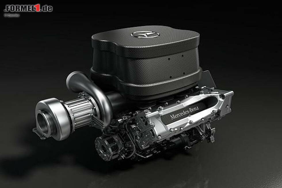 Foto zur News: Mercedes-V6-Turbomotor für die Formel-1-Saison 2014