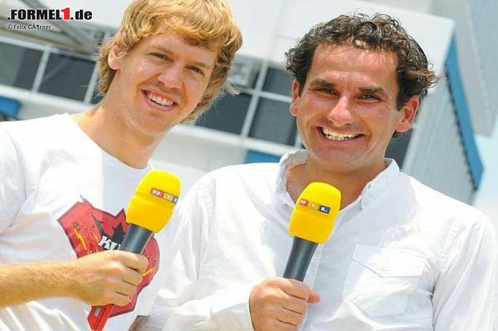 Foto zur News: Sebastian Vettel und Felix Görner