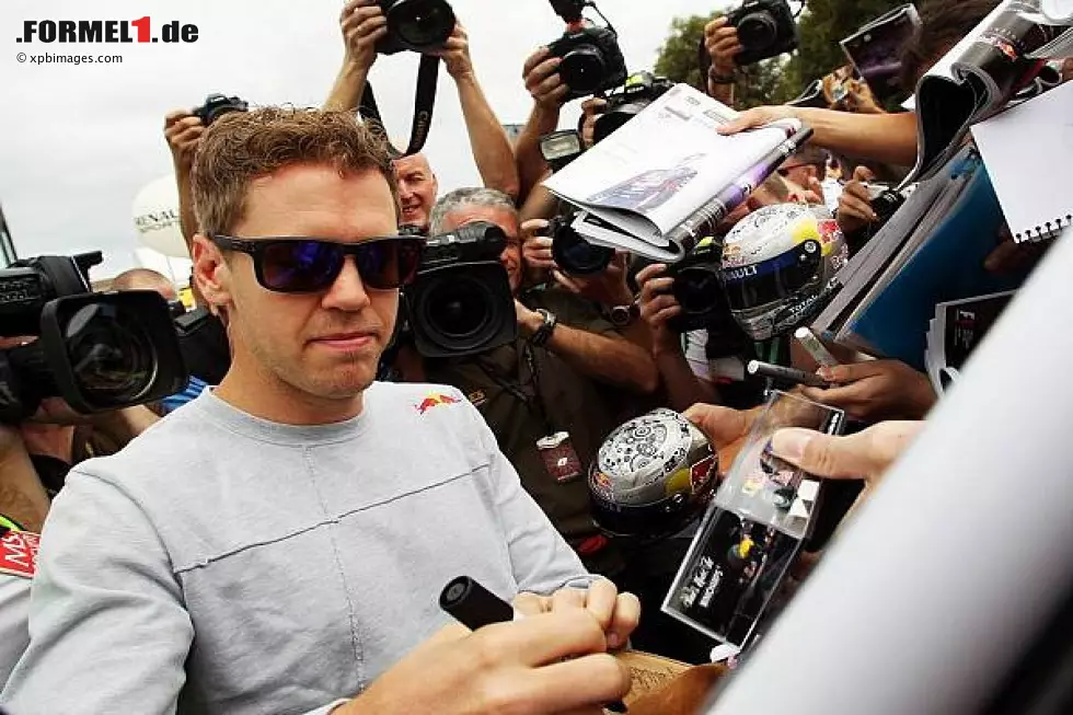 Foto zur News: Sebastian Vettel