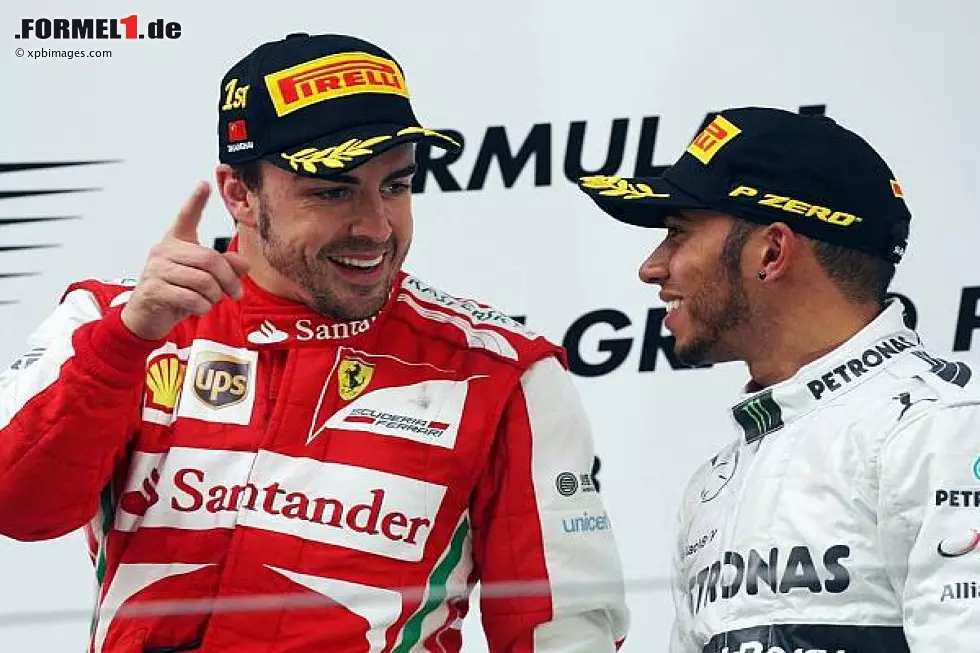 Fernando Alonso, Lewis Hamilton Foto zur News: Fernando Alonso, Lewis Hamilton