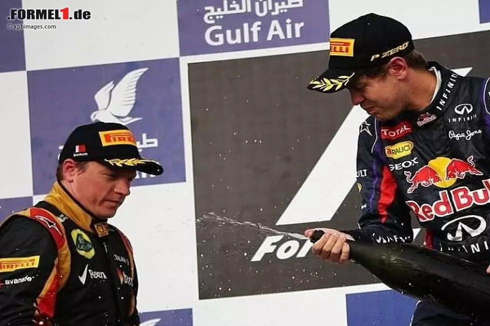Sebastian Vettel, Romain Grosjean, Kimi Räikkönen Foto zur News: Sebastian Vettel, Romain Grosjean, Kimi Räikkönen