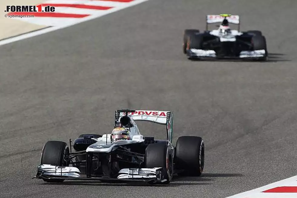 Foto zur News: Pastor Maldonado, Valtteri Bottas