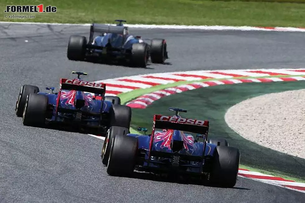 Foto zur News: Nico Hülkenberg, Jean-Eric Vergne, Daniel Ricciardo
