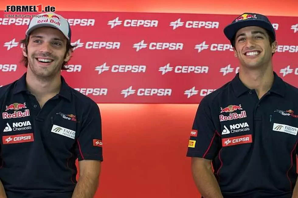 Foto zur News: Jean-Eric Vergne, Daniel Ricciardo
