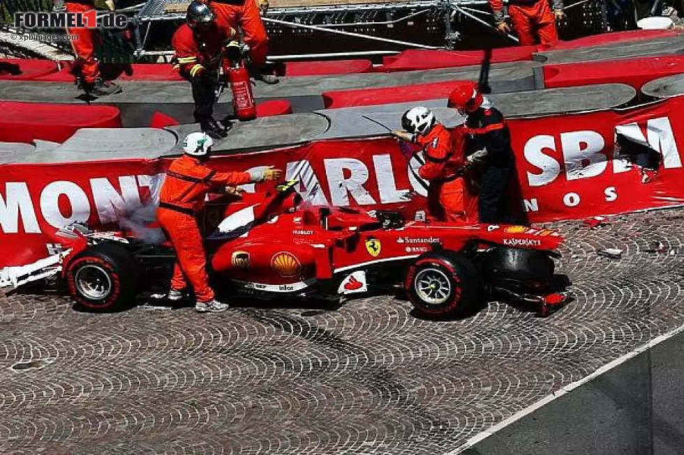 Foto zur News: Felipe Massa, Unfall, Monaco