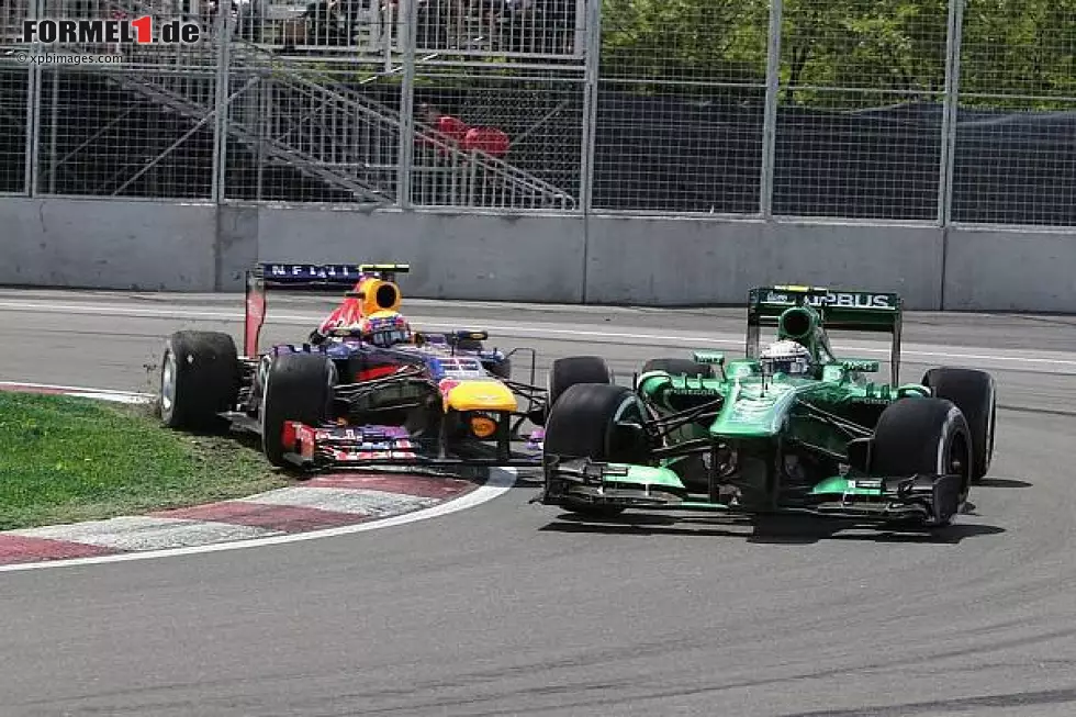 Foto zur News: Mark Webber, Giedo van der Garde