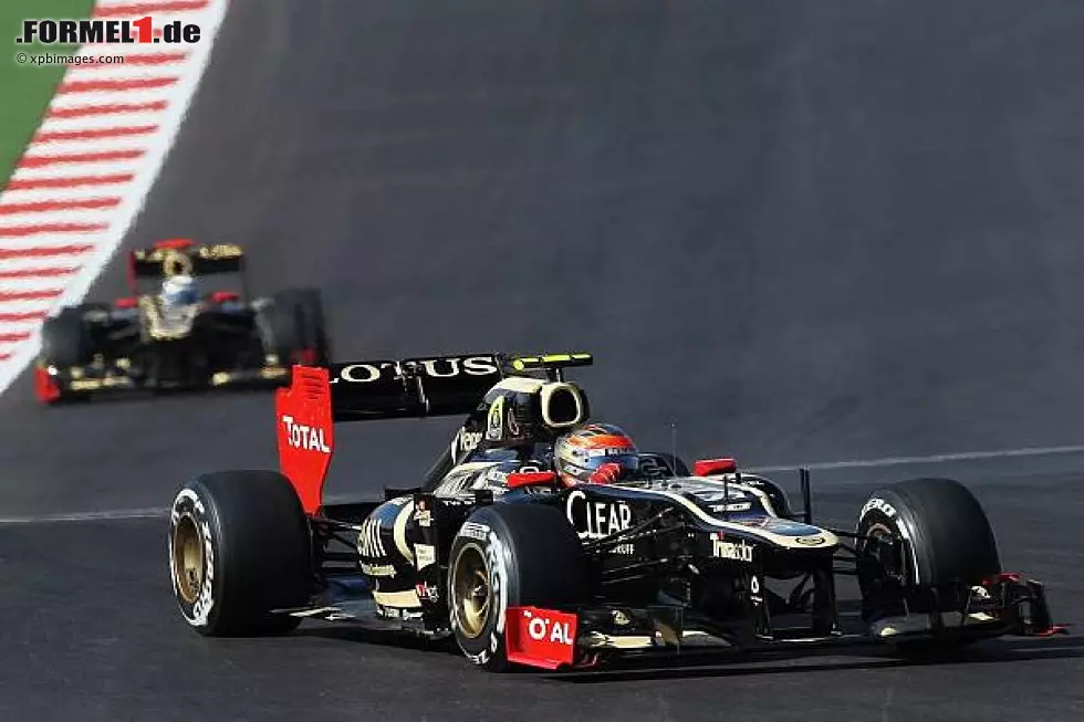 Foto zur News: Romain Grosjean, Kimi Räikkönen