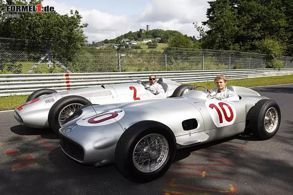 Foto zur News: Lewis Hamilton, Nico Rosberg