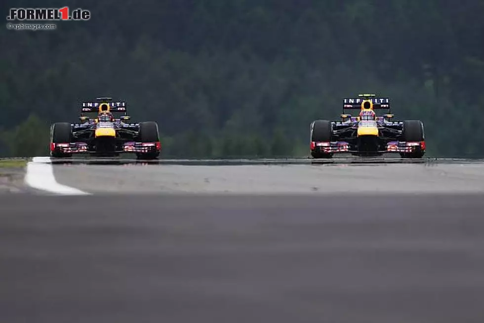 Foto zur News: Sebastian Vettel, Mark Webber