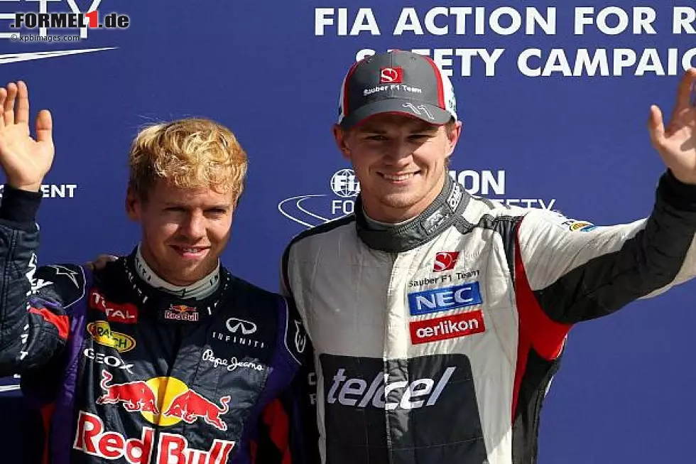 Foto zur News: Sebastian Vettel, Nico Hülkenberg