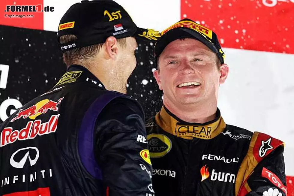 Sebastian Vettel, Kimi Räikkönen Foto zur News: Sebastian Vettel, Kimi Räikkönen