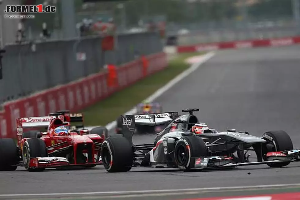 Foto zur News: Nico Hülkenberg, Fernando Alonso