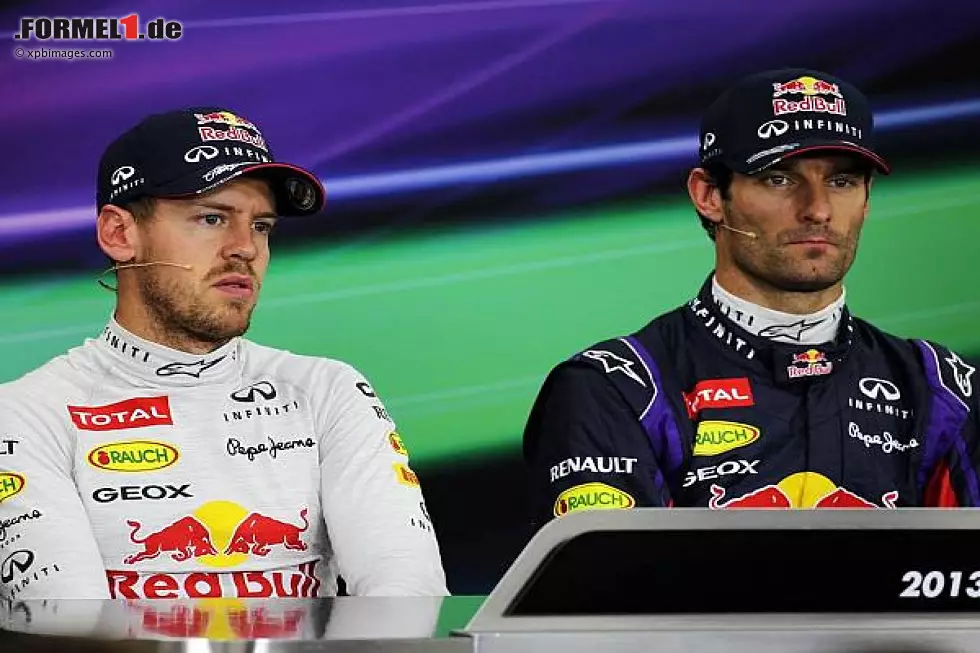 Sebastian Vettel, Mark Webber Foto zur News: Sebastian Vettel, Mark Webber