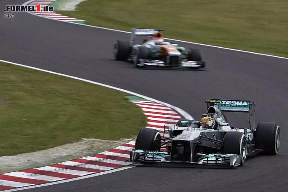 Foto zur News: Lewis Hamilton, Paul di Resta