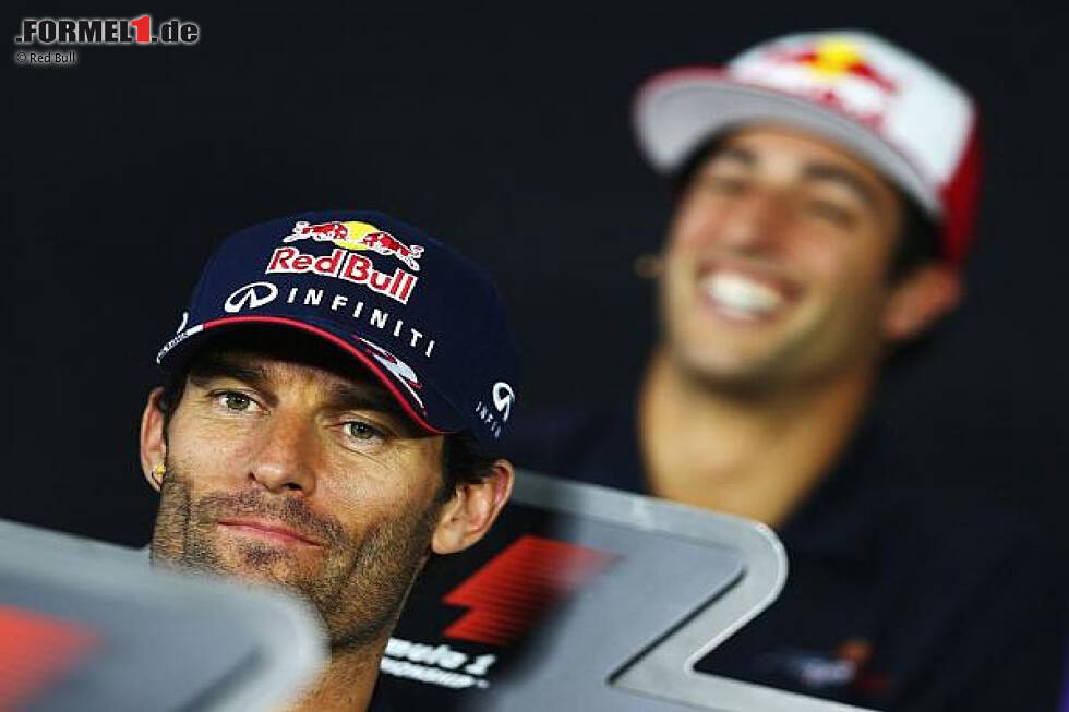 Foto zur News: Mark Webber, Daniel Ricciardo