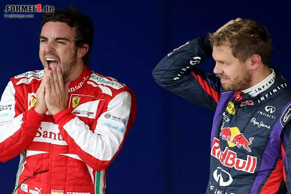 Fernando Alonso, Sebastian Vettel Foto zur News: Fernando Alonso, Sebastian Vettel