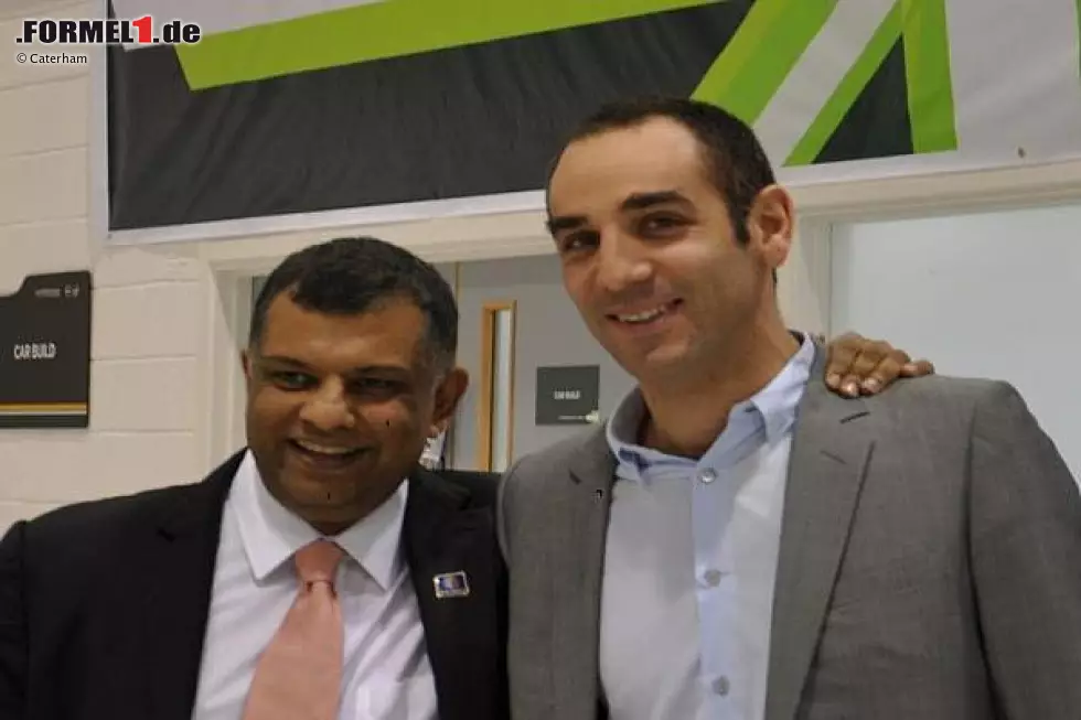 Foto zur News: Tony Fernandes, Cyril Abiteboul